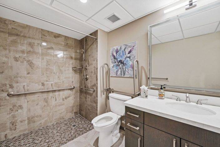 handicap accessible bathroom