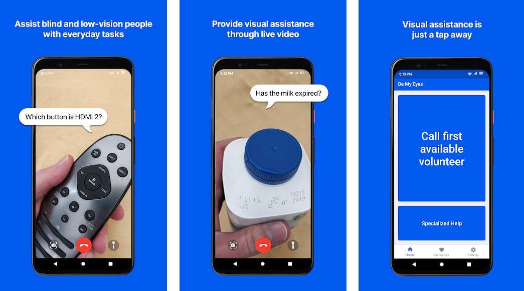 vision phone app for seniors